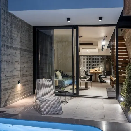 Ikies 3 Modern Eco-Friendly Private Seaview Signature Villas with a Pool