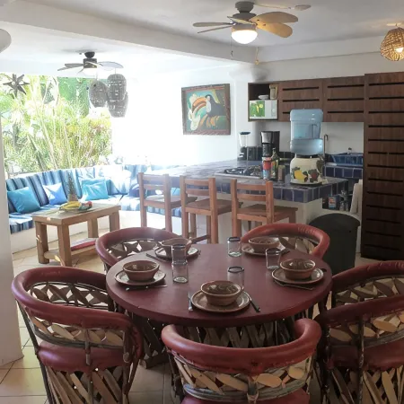 Villa Sophie 3BR/3BA, Beach Front Terrace, Heated Pool, Parking.