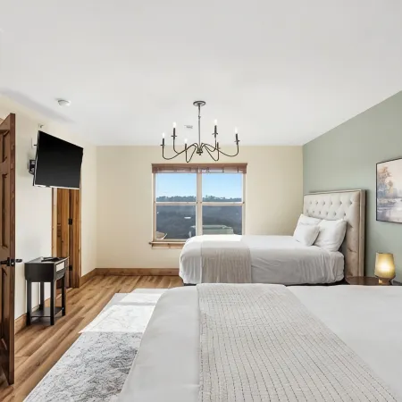 Spacious Lakeview Retreat w/Game Room, Indoor Pool, Expansive Deck & Firepit
