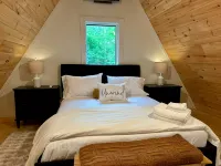 The Tiny Mansion: New A-Frame! Secluded, Great Getaway in Dahlonega! - 木屋
