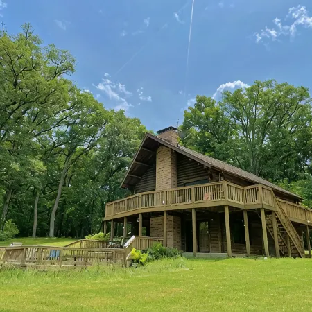 Private Cabin with Pond on Family Farm