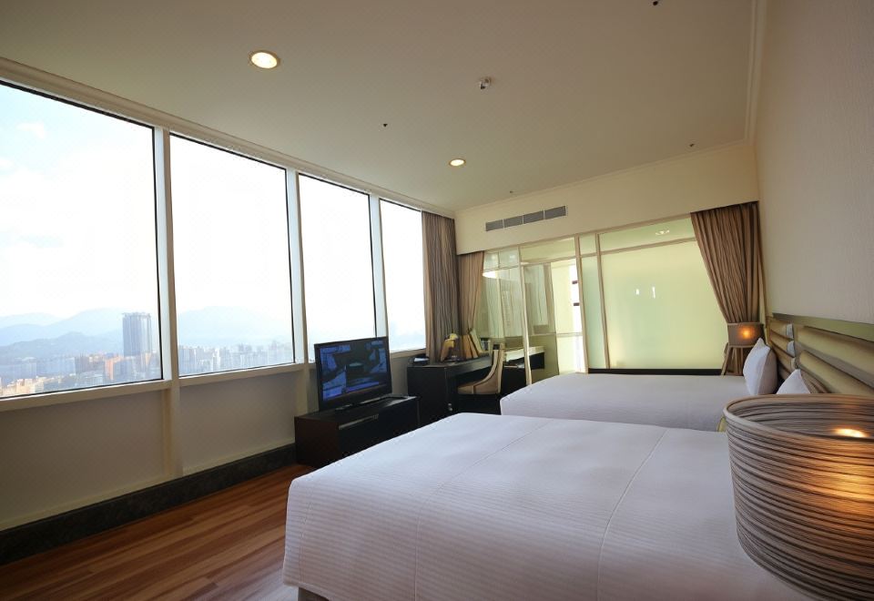 뉴 타이베이 컨벤션 센터 호텔의 현대적인 외관