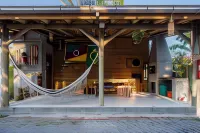 Cabanas Sossegadas na Praia do Rosa -Prj