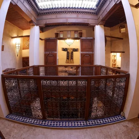Traditional house in the heart of the old town of Fes