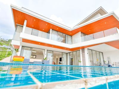 Ocean Skyline Tiger Villa 4 Bedrooms With Seaview Private Pool