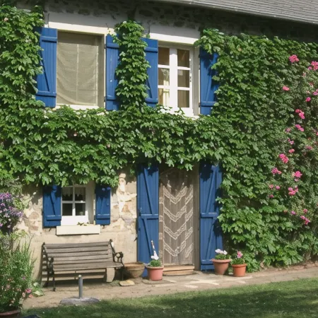New apartment in country house with terrace and garden