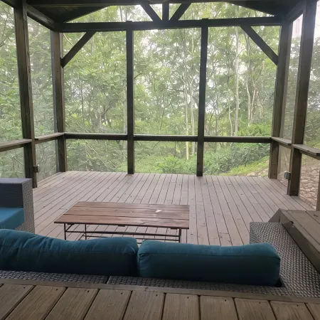 Stunning modern cabin high on a ridge with sunrise and sunset views!