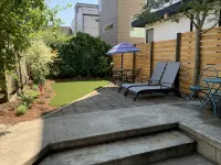 Ballard Garden Oasis with King Bed, Yard & EV Parking Hotels in Ballard
