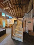 Spacious cabin on beautiful Long Lake w/waterfront view, private dock, fire pit. - Chalets