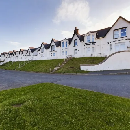 The Beaches, beachfront 2 bed home with seaviews in Banff Aberdeenshire