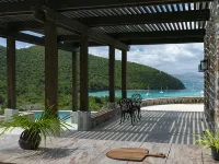Walk to world famous Maho Bay! Privacy, views, pool, 4 equal king size bedrooms. Hotels in Central