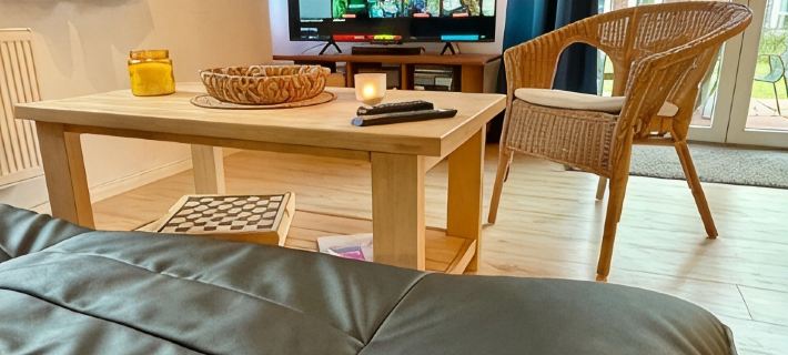 Vacation home Backbord quietly located large terrace only 300m to the green beach Hotels in Kreis Dithmarschen