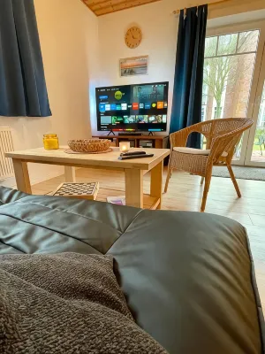 Vacation home Backbord quietly located large terrace only 300m to the green beach - WiFi