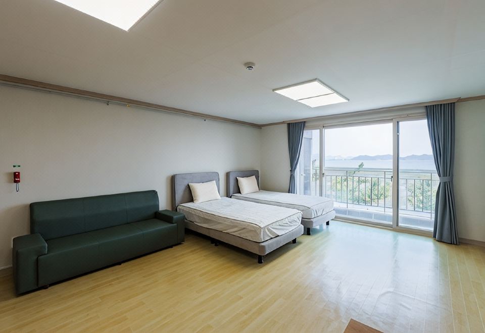 보성 객산 카라반 펜션 전경