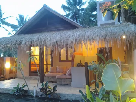 Santan Gili Cottages Отели в г. Гили Траванган