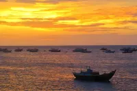 Thuyen Xua Homestay Phu Quy Island - Parkplatz