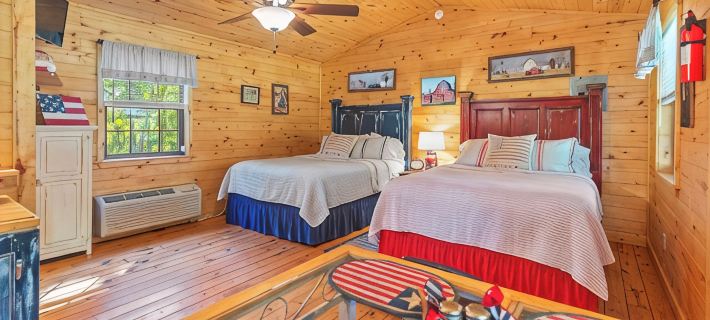 The Patriot Cabin Close to the Buffalo National Park and River! Sleeps 4! Hotels in Searcy County