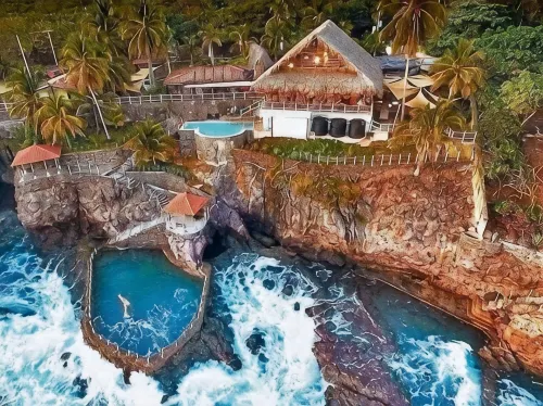 El Tunco Villa OYA no 3 with private pool - Villas