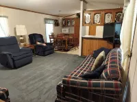 Located in between the entrances to Bennett Springs State Park on Highway 64