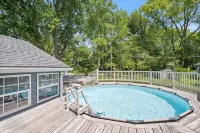 Downtown Whitestown Retreat with King Suite, Private Pool & Spacious Backyard - Wifi