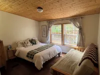 Waterfall View from Secluded 4 Bed Cabin in East Branch, NY with Mountain Views