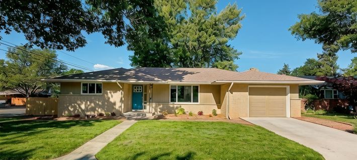 Mid-Century Modern 2 Bedroom Rambler in the heart Longmont Hotels in Longmont