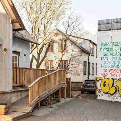 Charming Split-Level Apartment in the Heart of Reykjavík Hotel Exterior