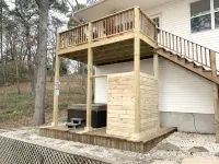 Main Channel Lake Hamilton- Private Hot Tub, Firepit, Boat Dock, No Cleaning Fee