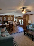Peaceful home on little Round lake near EAA, Iola car show & the Packer Stadium.