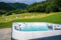 Chalet New 10 People With spa and heated swimming pool in the quiet and natural - สระว่ายน้ำส่วนตัว