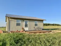 Serene country setting with views of the Black Hills.