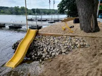Private Beach Waterfront w/ Dock - Rock River Hideaway - 3-Star