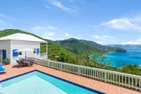 Makere Cottage - Spacious 1 Bed Villa, 20' Pool, Stunning Views, 5 Mins to Beach - piscina