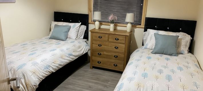 Woodview lodge with 6 seater private Hottub Hoteles en Dumfries
