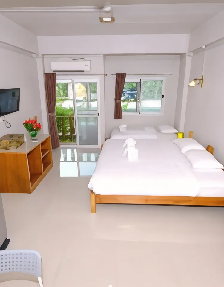 ห้องเตียงใหญ่และเตียงเดี่ยว