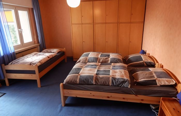 Fewo Daum - exhibition- / assembly- / holiday apartment - quiet and yet central - near A1
