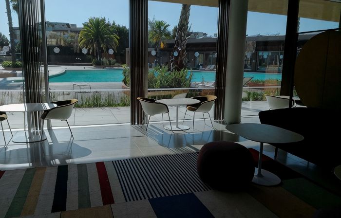 Studio with bunk bed sea view in Hotel