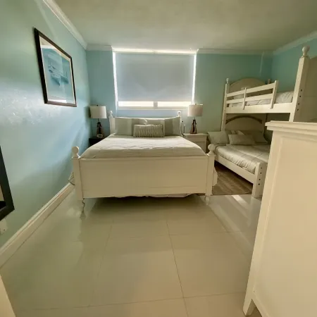 Beautiful beach front condo with a magnificent beach and pool view.