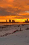 Steps to Beautiful Brigantine Beach. 1st. Floor Unit with Private Porch. - balcony