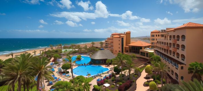 Elba Sara Beach & Golf Resort Hotele w: Maxorata
