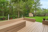 Four-bedroom mini estate, minutes from downtown Jax with a sunroom and backyard