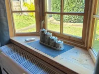 Vacation home "Im Wäldchen" near the lake for couples and families with pets Hotels in Templin