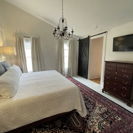 The Carriage House of Corinth is a remodeled home with loads of charm