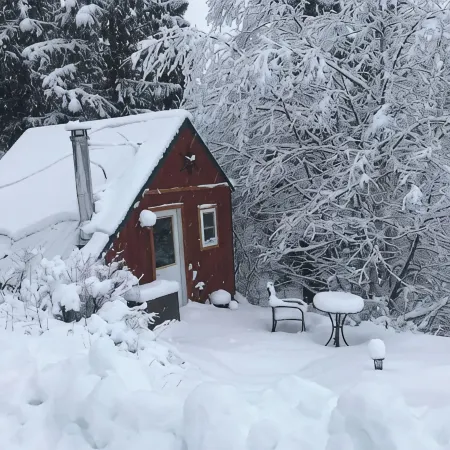 The Birds Nest Bunk House is a quiet sanctuary.