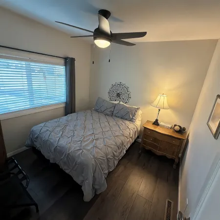 Charming two bedroom on the corner, newly renovated with a sweet porch.