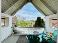 Sunny vacation apartment with balcony near Augsburg - 4-Star