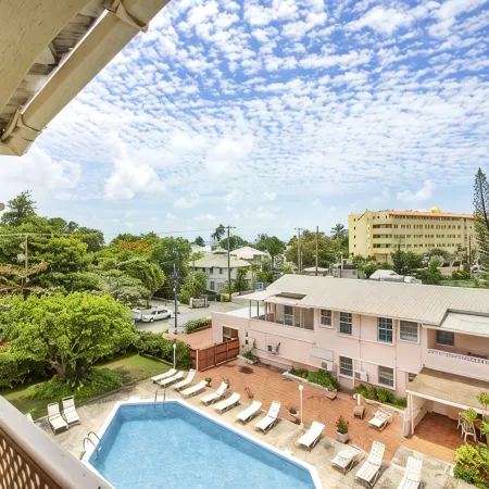 The Terraces. Lovely Apartment in St Lawrence Gap, Just Steps from Dover Beach