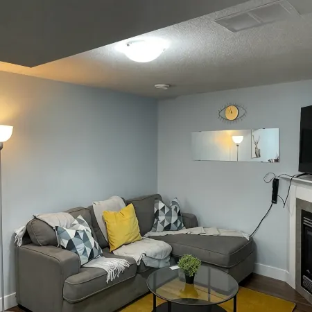 Entire One bedroom basement suite+Laundry+Kitchen