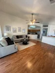 Cozy 4 bedroom family getaway home. Pet friendly home.