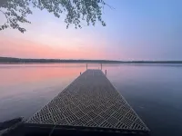 Charming lake front 2-bedroom cottage in serene Alexander with WiFi, AC - 4-Star